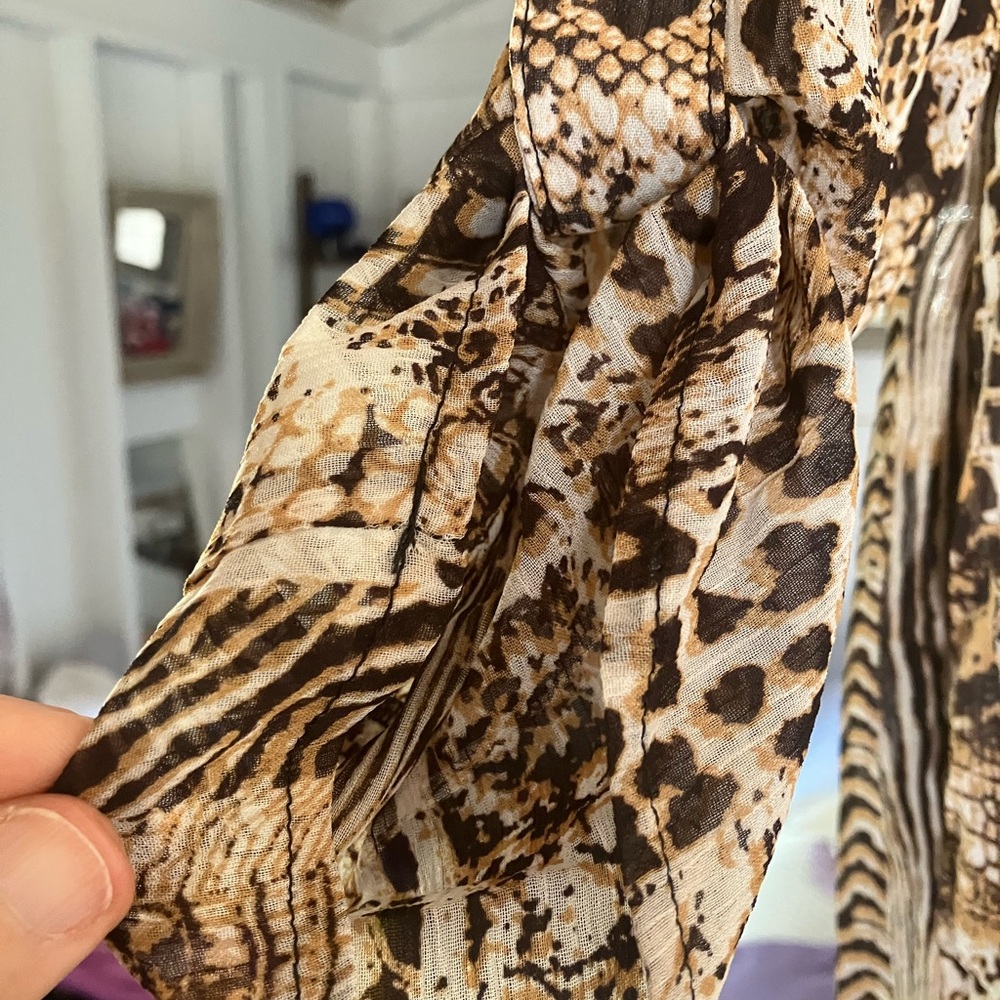 Animal Print Blouse